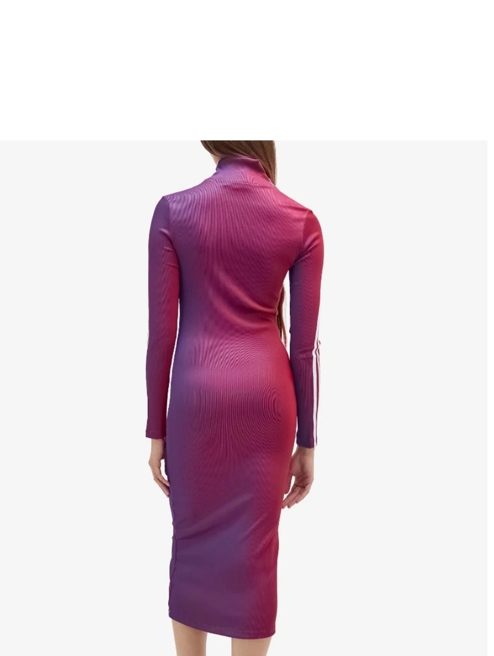 Adidas Otiginals Rasant Dress Berry Colored Ombre Sz XL - Picture 4 of 6